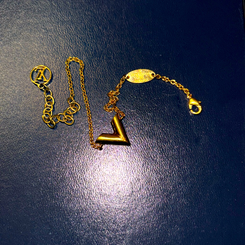 Louis Vuitton Adjustable Bracelet 24k Yelllow Gold Plated